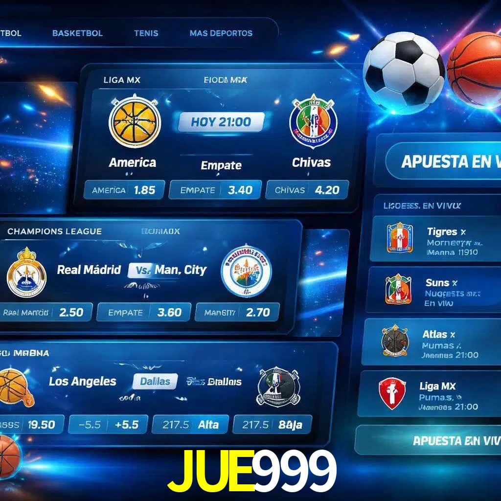 Mercados de apuestas deportivas JUE999 para jugadores en México