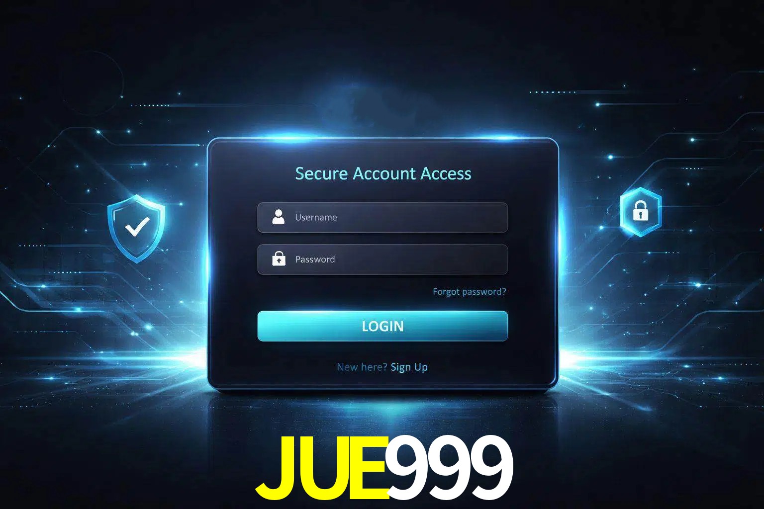 Pantalla de inicio de sesión de cuenta JUE999 para usuarios en México