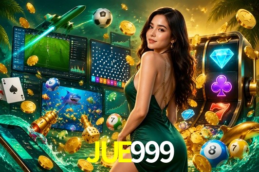 Página principal de JUE999 Casino con juegos en vivo y tragamonedas para México